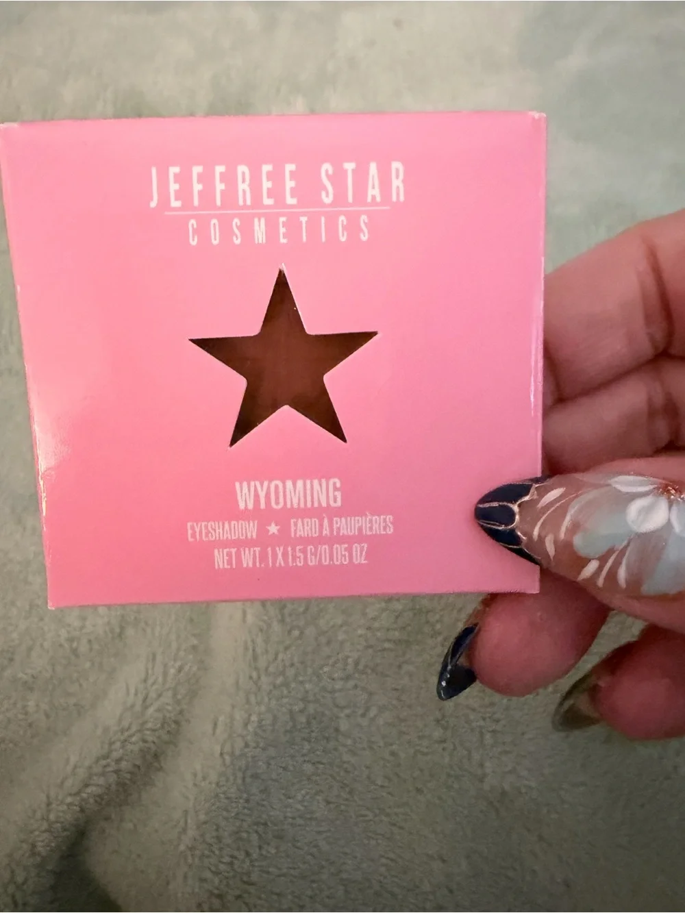 Jeffree Star Cosmetics Single Eyeshadow - Wyoming Matte Deep Brown NIB